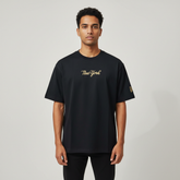 New York Embroidery Oversized Round Neck T-shirt