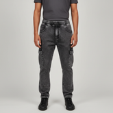 Neodreams Men's Denim Jogger Baggy Pants