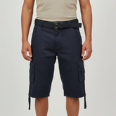 Cyborg Fashion Three-quarter Jogger Shorts with Belt