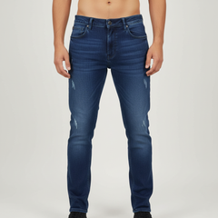 PRGT Slim Fit Stretch Denims - Men’s Premium Blue Jeans