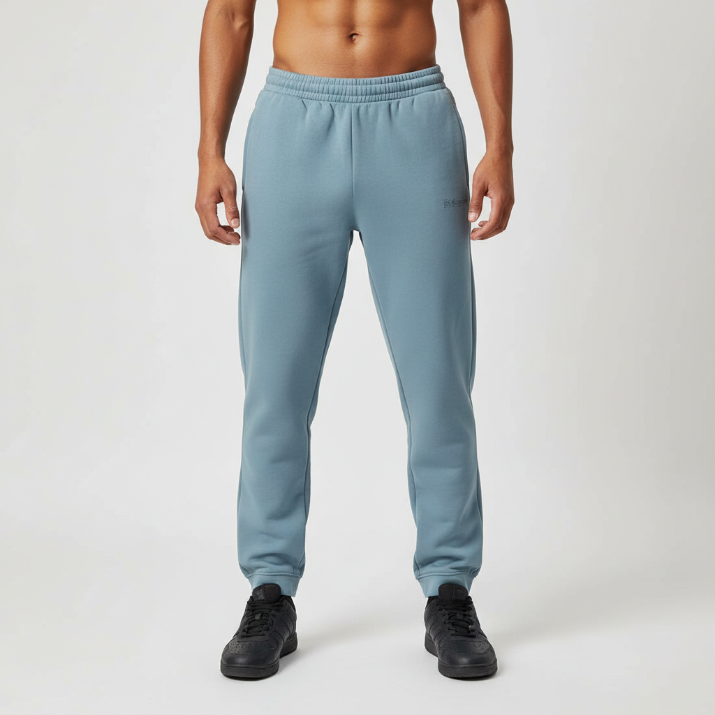 Kappa Cotton Thick Material Men's Sweat Bottom with Pockets