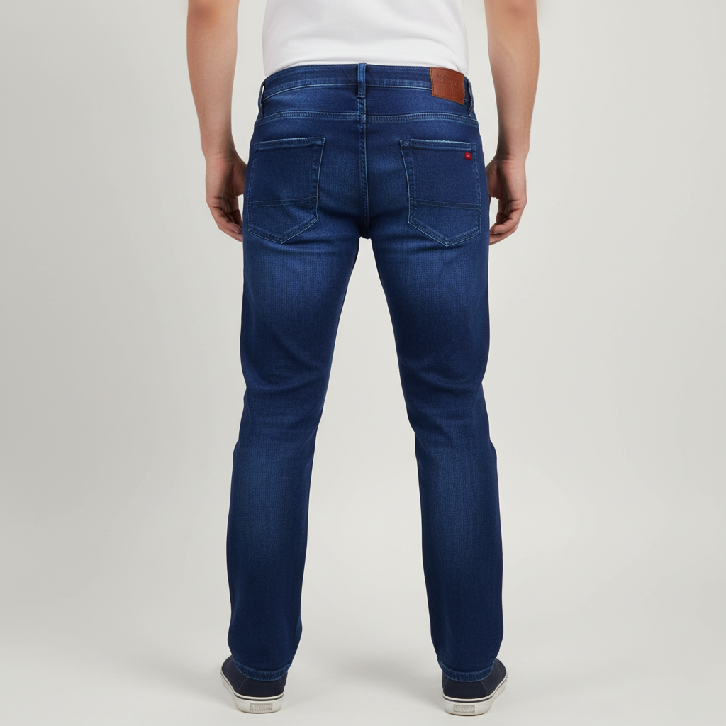 PRGT Slim Fit Stretch Denims - Men’s Premium Blue Jeans