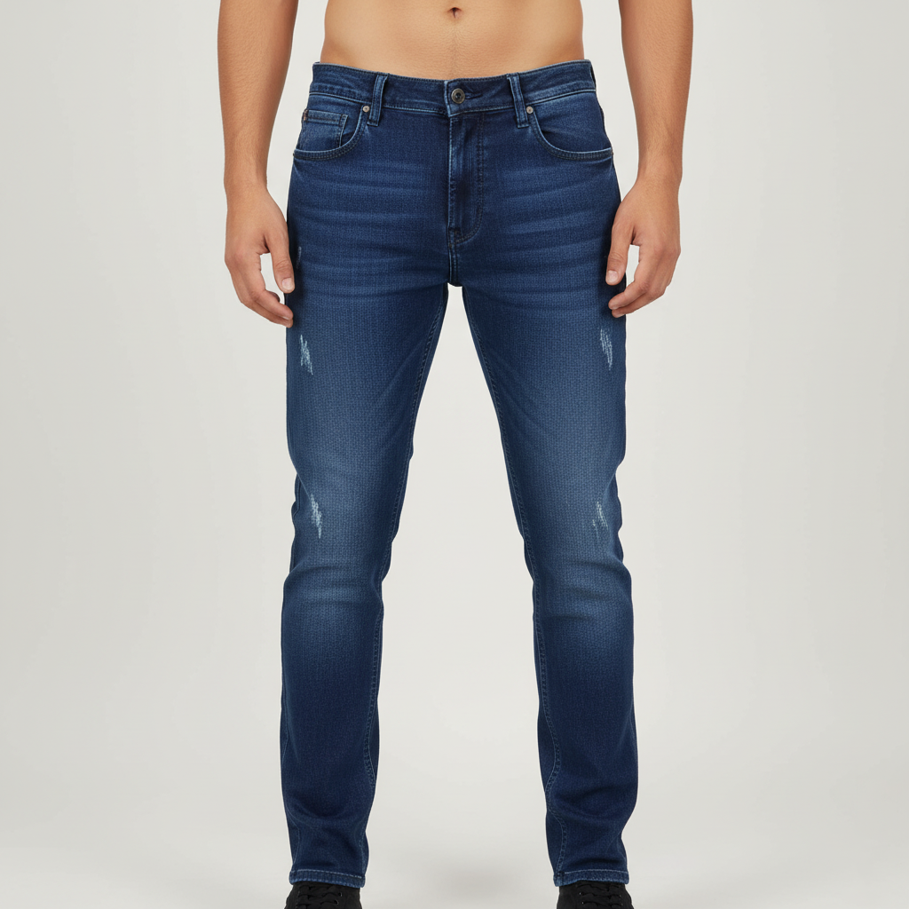 PRGT Slim Fit Stretch Denims - Men’s Premium Blue Jeans