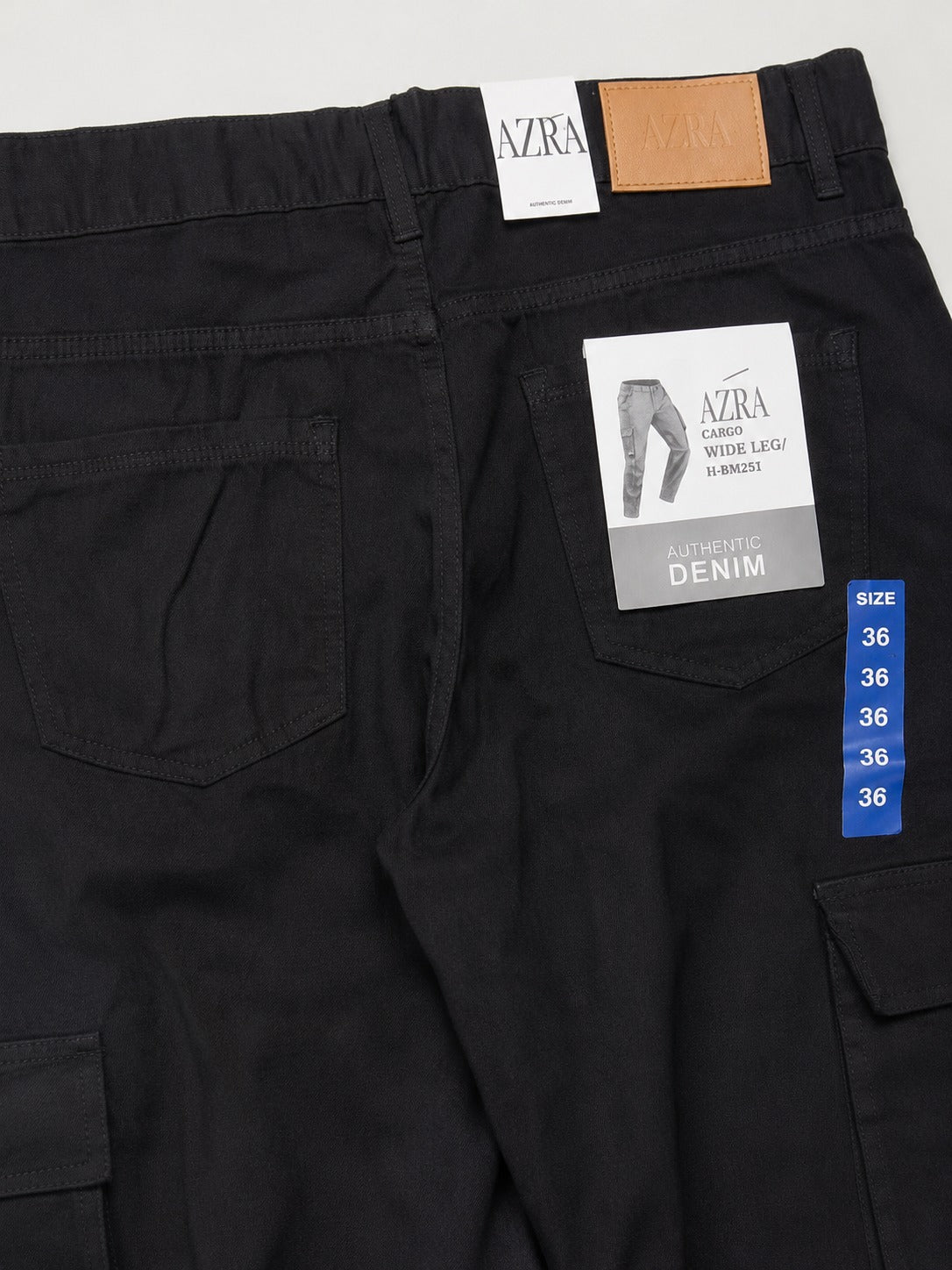 CF Men's Cotton Jogger Pants with Six Pockets, Thick Material