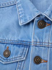 Boohoo High Quality Men's Blue Denim Shirt